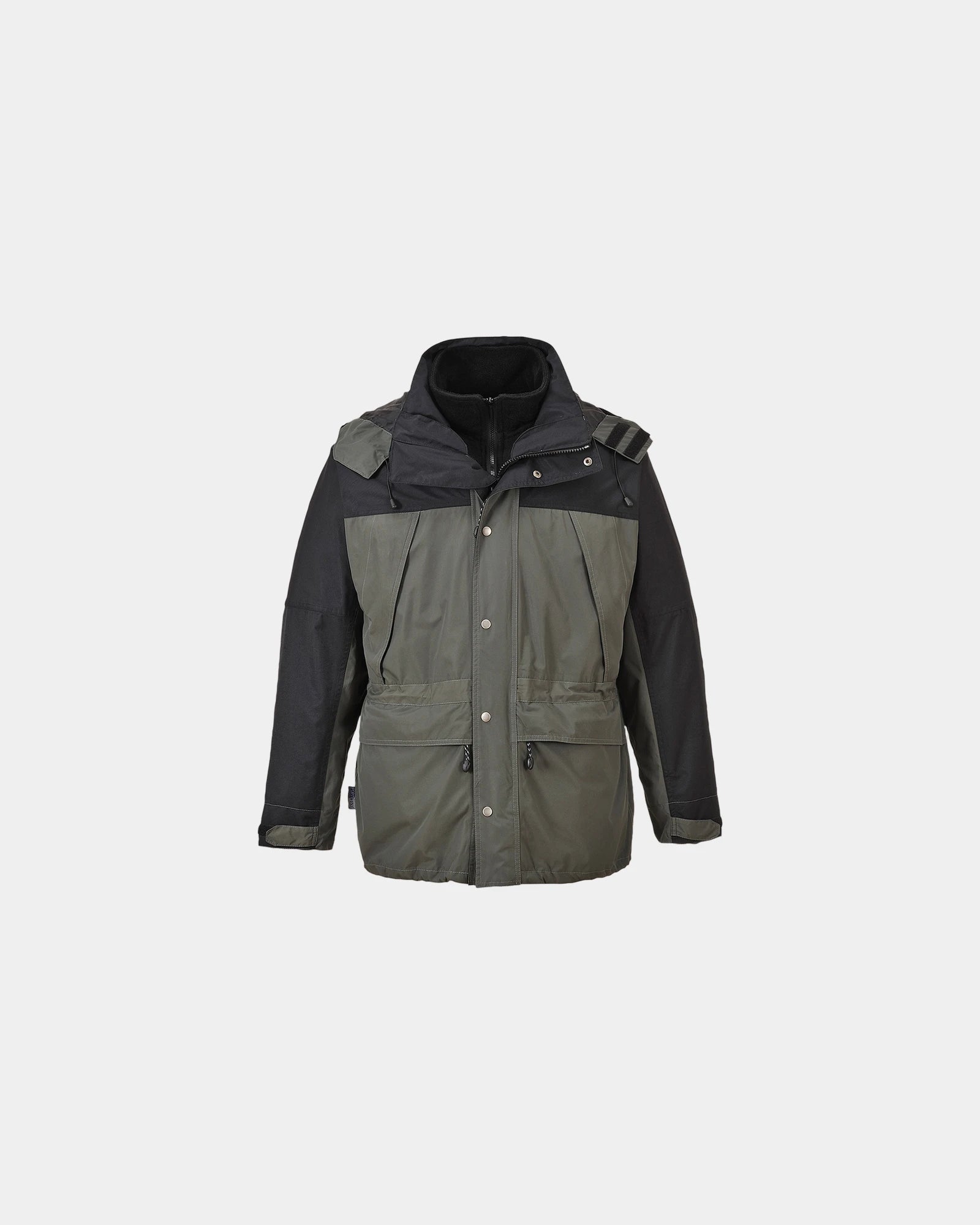 Parka 3-en-1 respirante Orkney zum Personalisieren - Grau