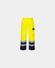 Hose Kontrast zum Personalisieren - Gelb-Marineblau