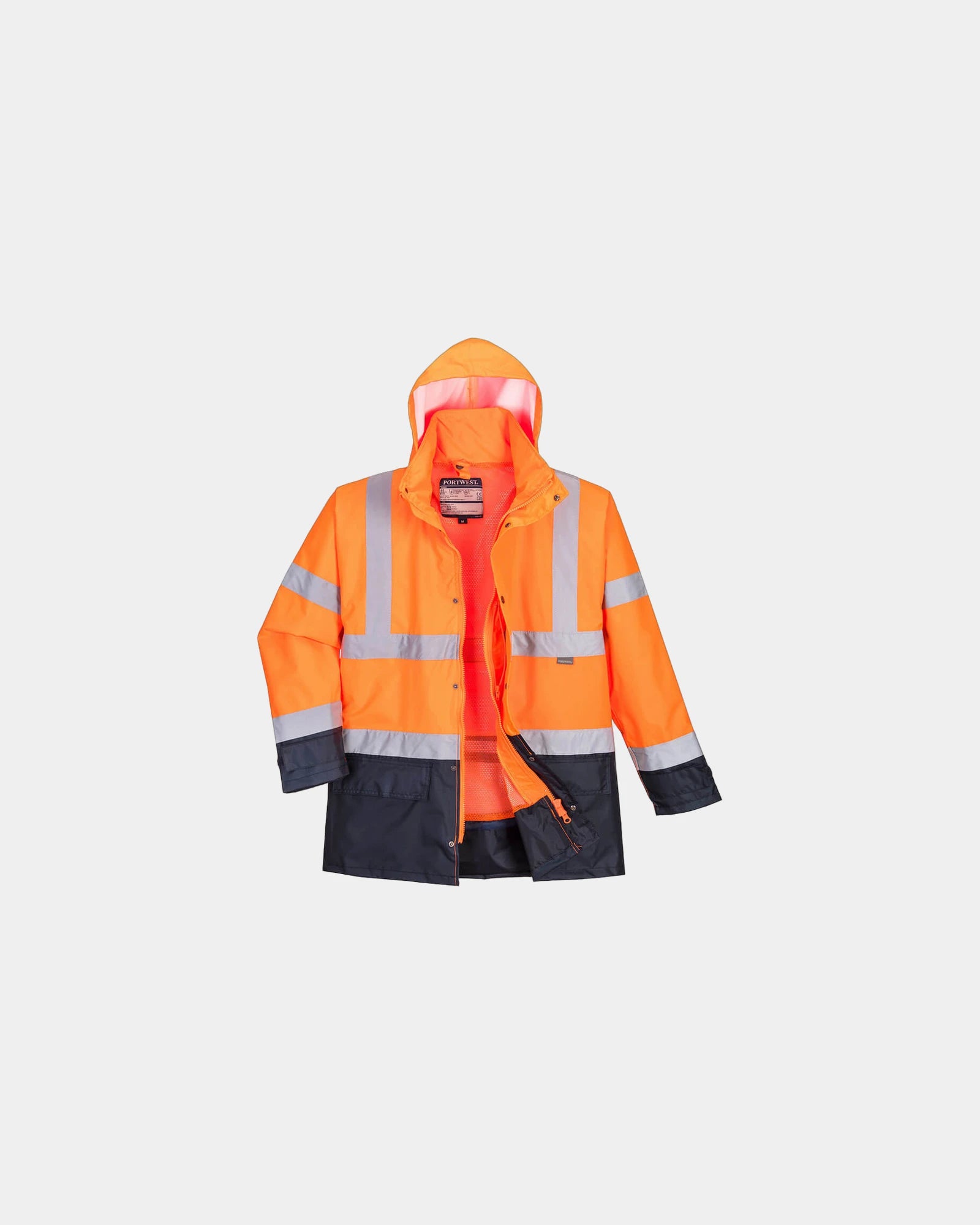 Parka Bicolore Executive zum Personalisieren - Orange