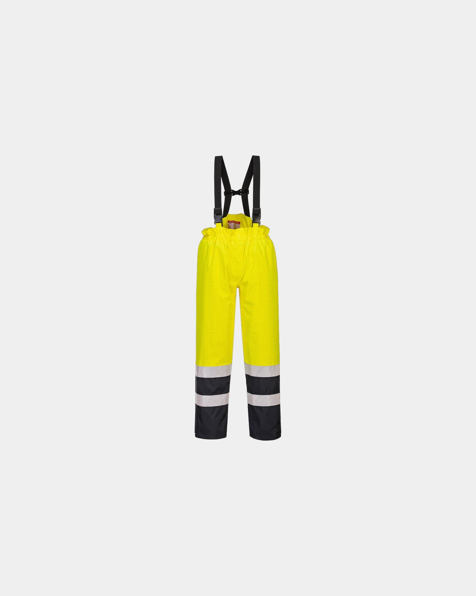 Pantalon multi-risiken wasserdicht Portwest zum Personalisieren - Gelb-Marineblau