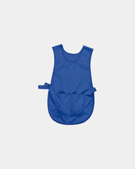 Chasuble Polycoton Kingsmill mit großer Tasche zum Personalisieren - Dunkelblau