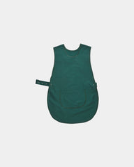 Chasuble Polycoton Kingsmill mit großer Tasche zum Personalisieren - Dunkelgrün