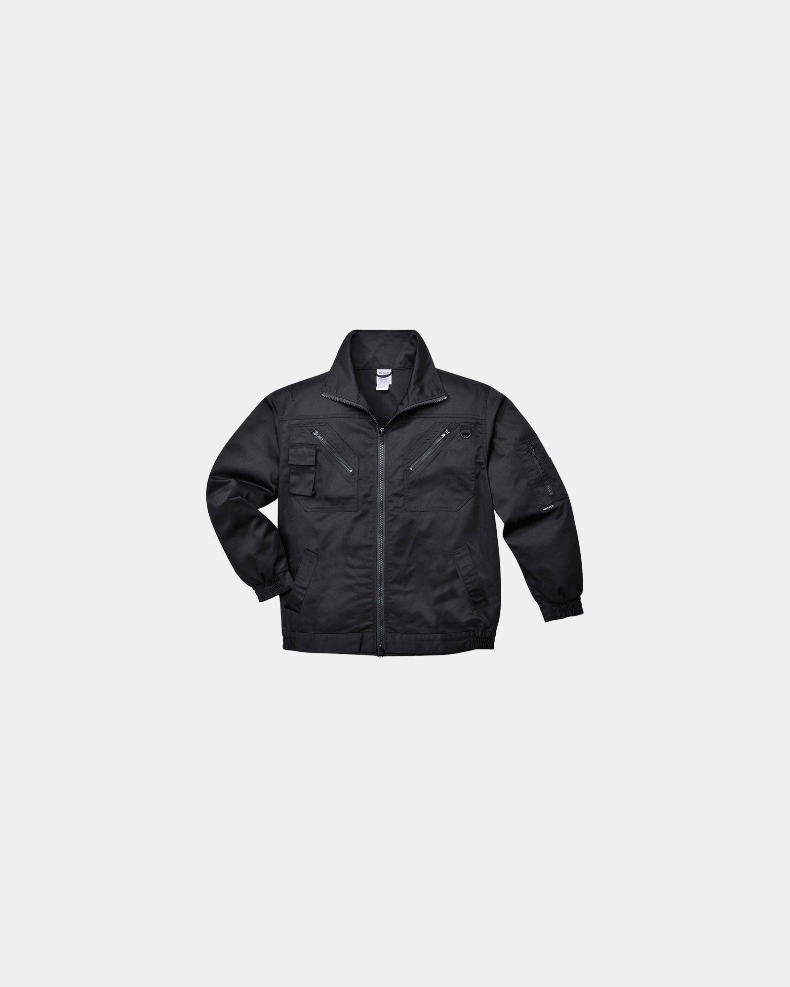 Blouson Action Portwest zum Personalisieren - Schwarz-Himmelblau