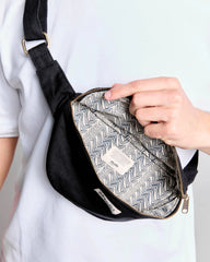 Bauchtasche aus Bio-Baumwolle Hindbag Valentine zum Personalisieren - 3