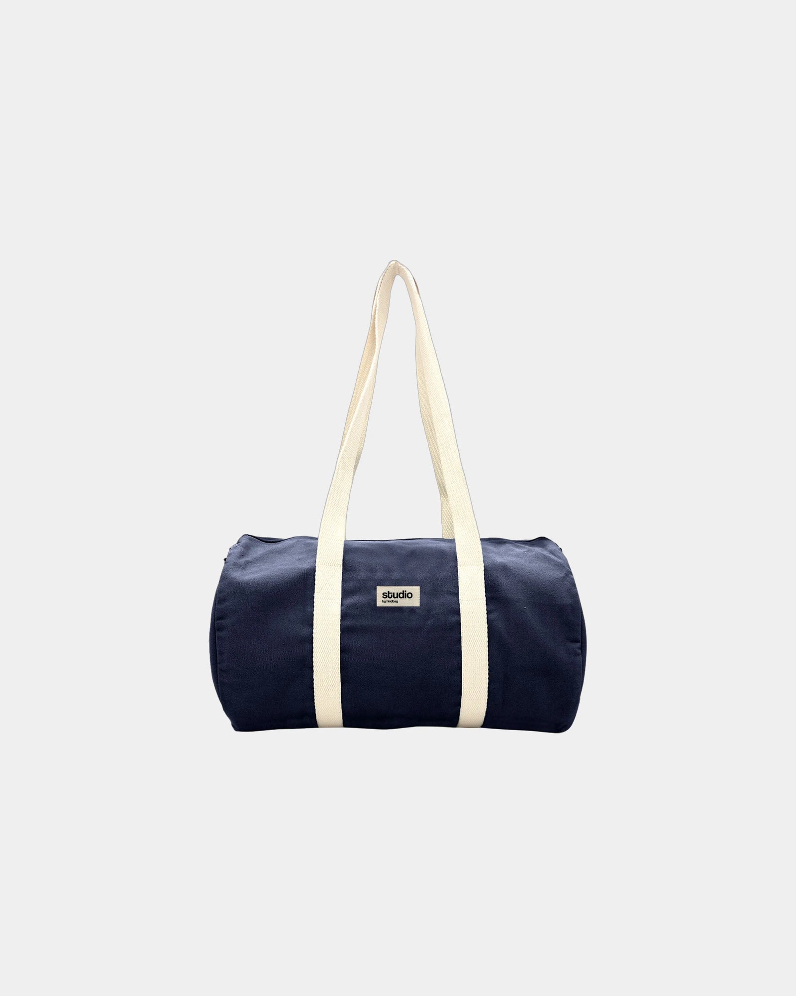 Seesack aus Bio-Baumwolle Hindbag Sam zum Personalisieren - Marineblau
