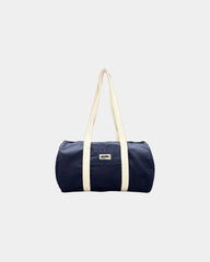 Seesack aus Bio-Baumwolle Hindbag Sam zum Personalisieren - Marineblau