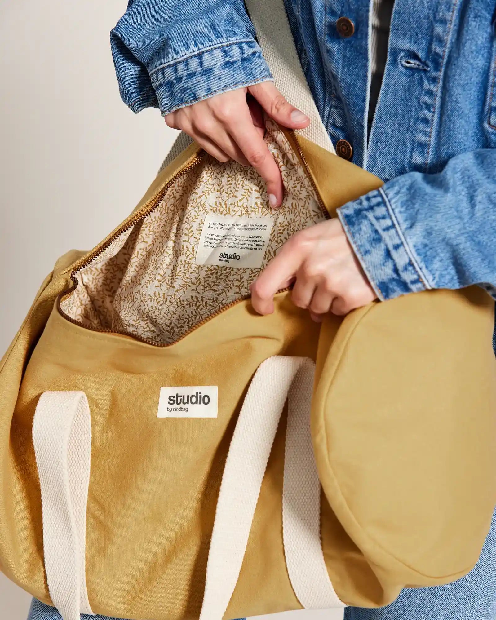 Seesack aus Bio-Baumwolle Hindbag Sam zum Personalisieren - 25