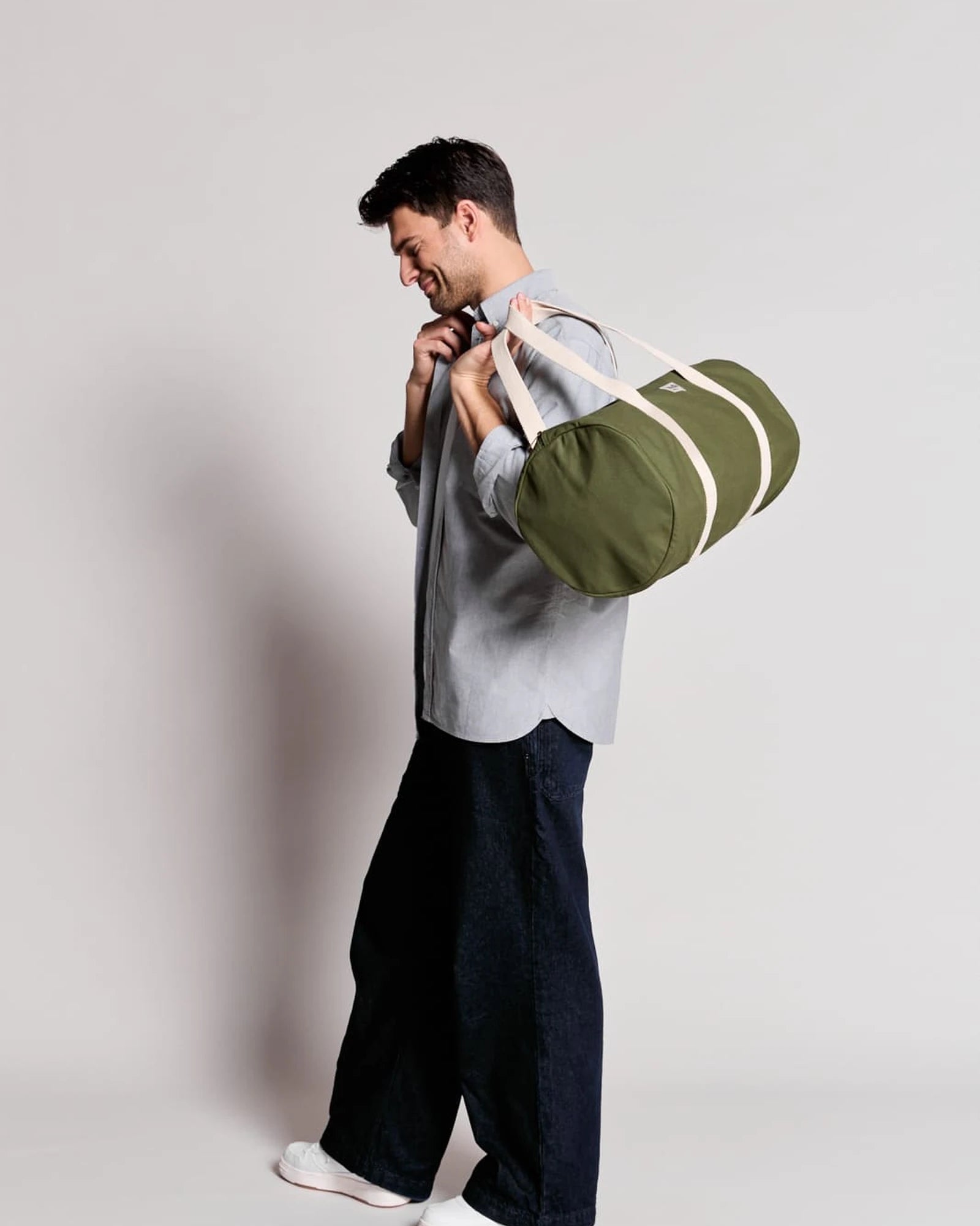 Seesack aus Bio-Baumwolle Hindbag Sam zum Personalisieren - 8