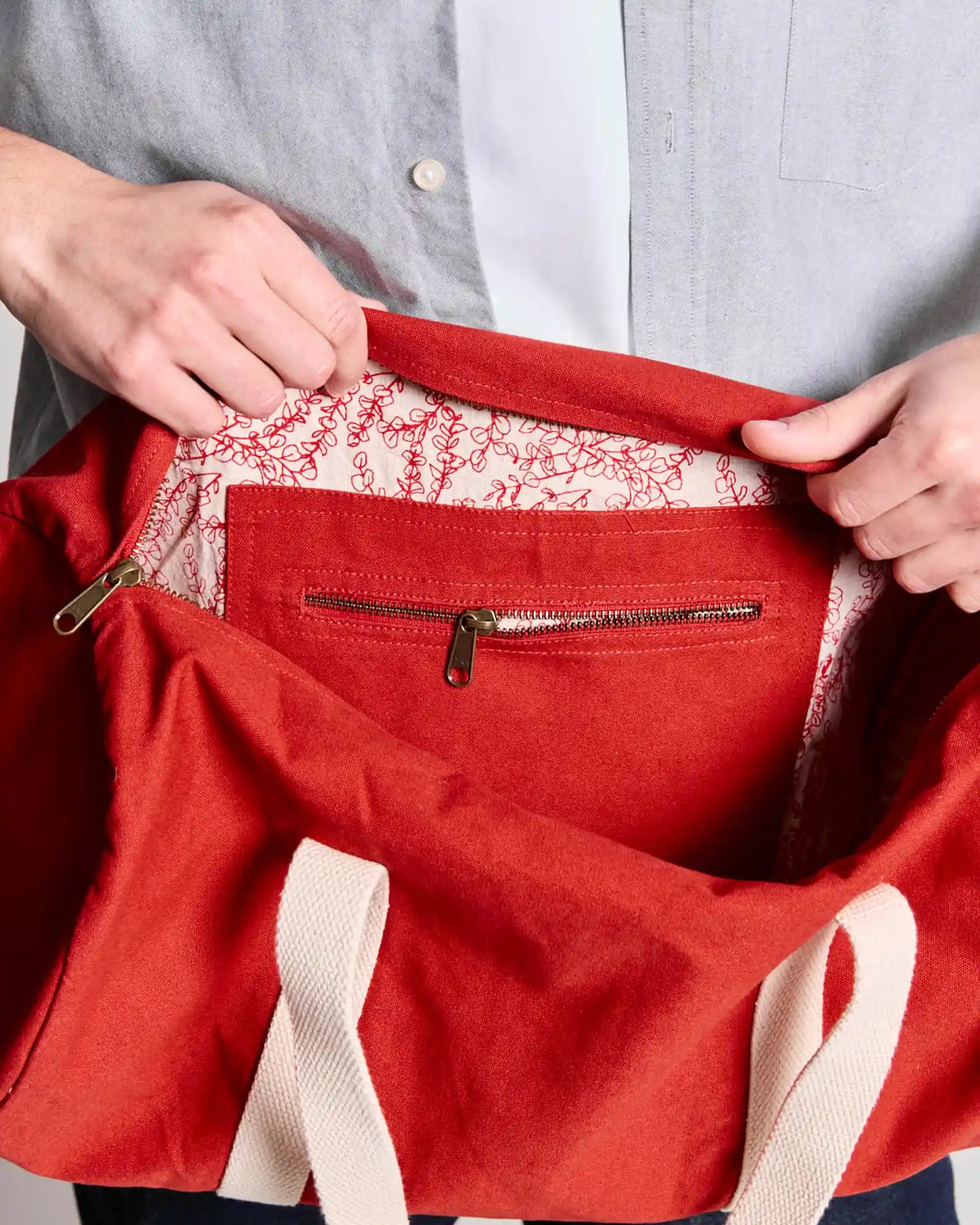 Seesack aus Bio-Baumwolle Hindbag Sam zum Personalisieren - 15