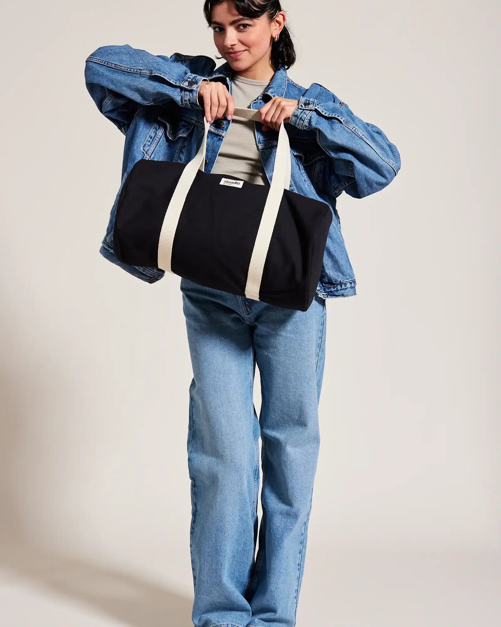 Seesack aus Bio-Baumwolle Hindbag Sam zum Personalisieren - 4