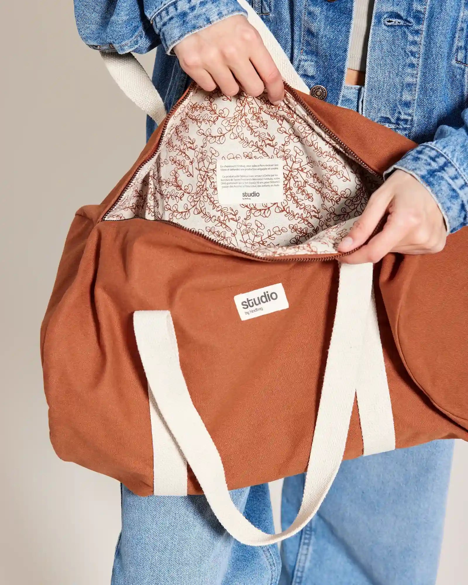 Seesack aus Bio-Baumwolle Hindbag Sam zum Personalisieren - 17