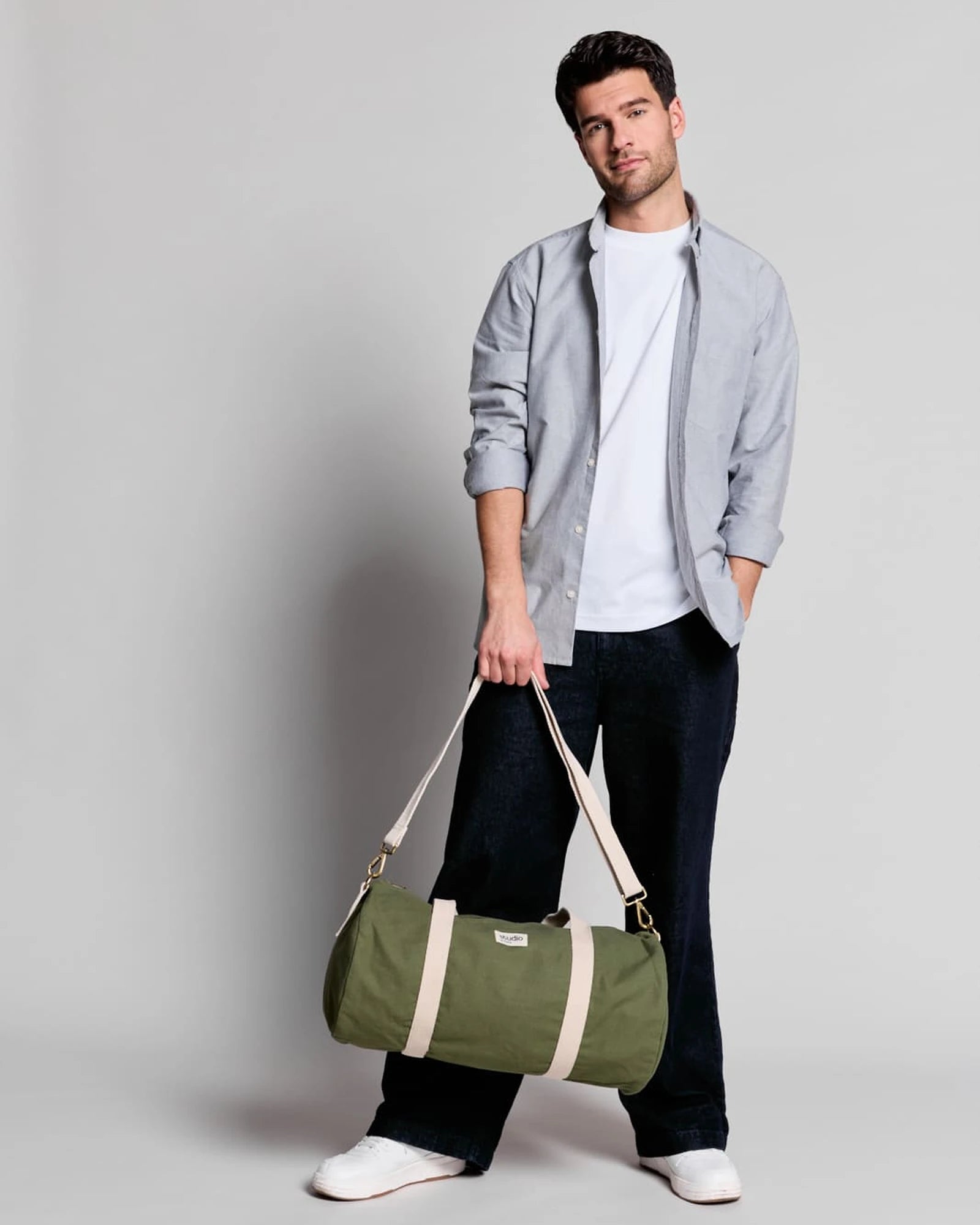 Seesack aus Bio-Baumwolle Hindbag Sam zum Personalisieren - 8