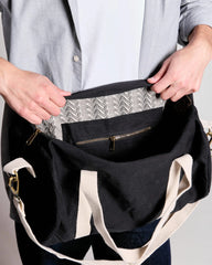 Seesack aus Bio-Baumwolle Hindbag Sam zum Personalisieren - 3