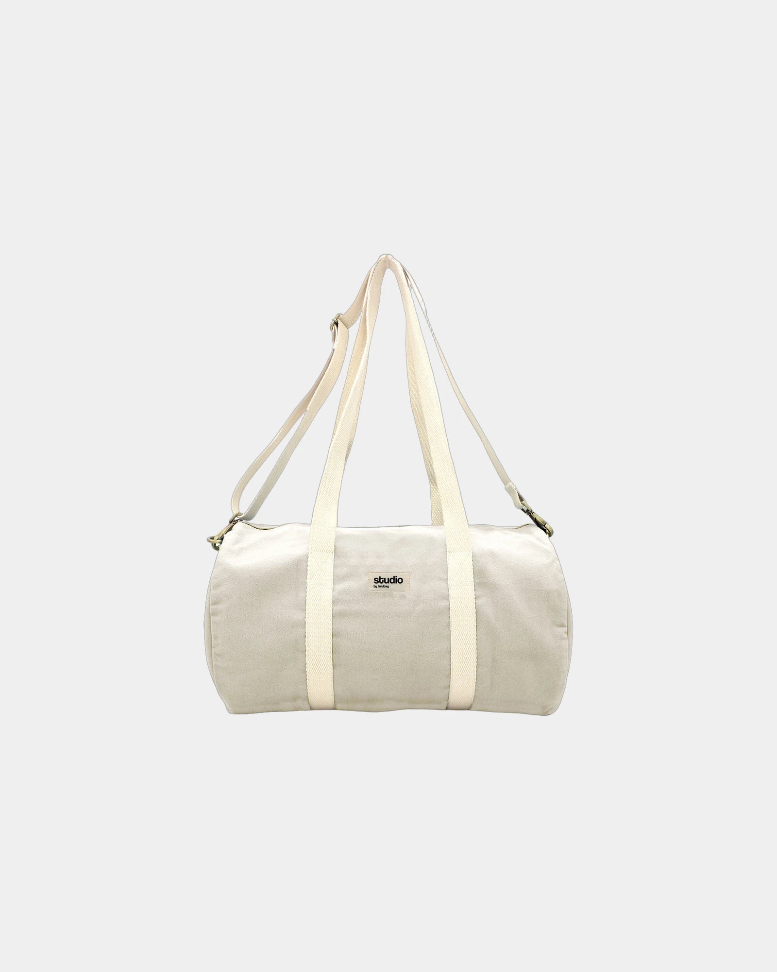 Seesack aus Bio-Baumwolle Hindbag Sam zum Personalisieren - Ecru