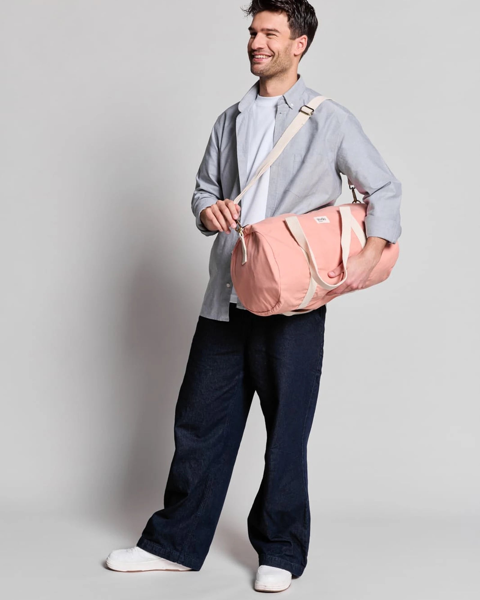 Seesack aus Bio-Baumwolle Hindbag Sam zum Personalisieren - 24