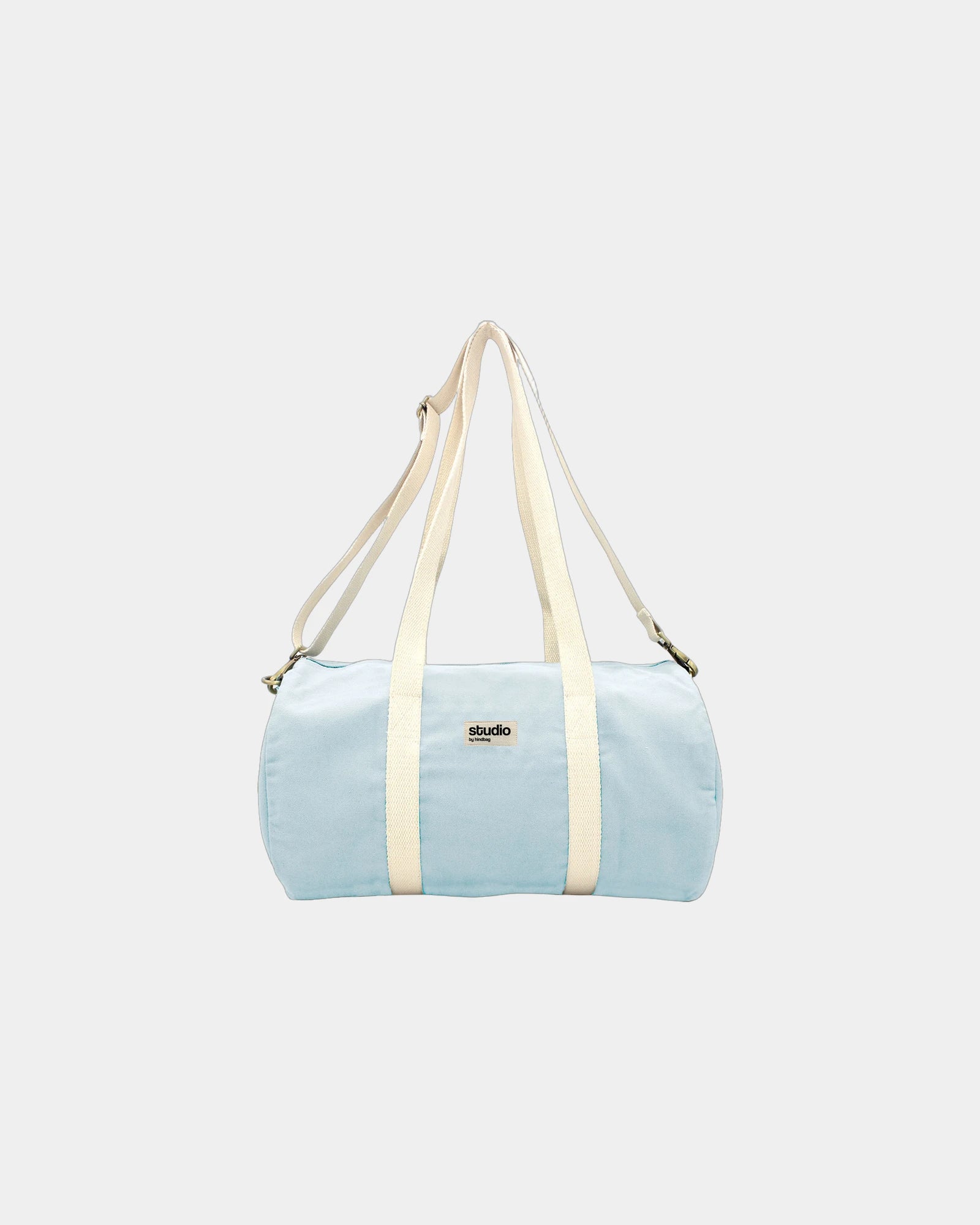 Seesack aus Bio-Baumwolle Hindbag Sam zum Personalisieren - Azur