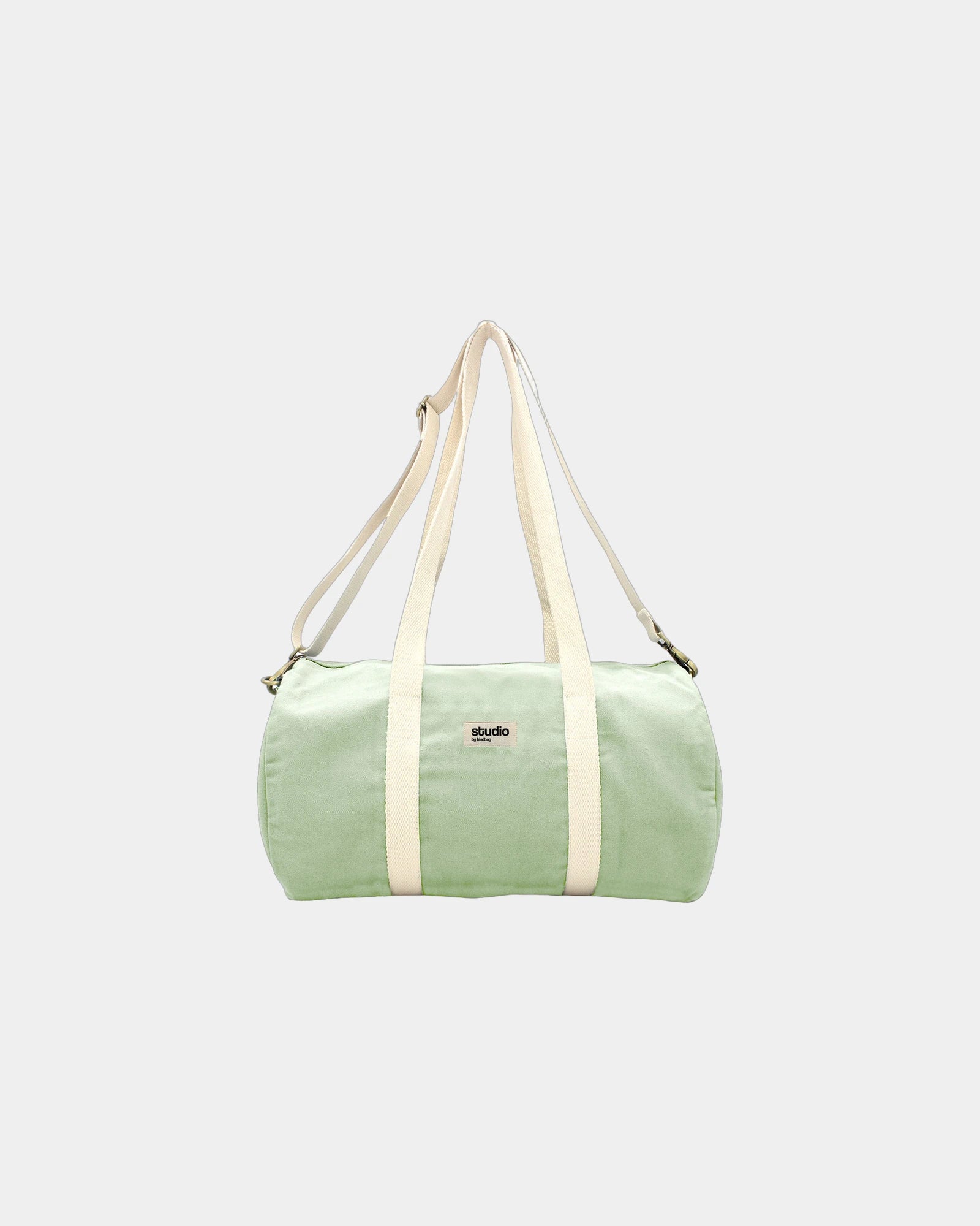 Seesack aus Bio-Baumwolle Hindbag Sam zum Personalisieren - Minze