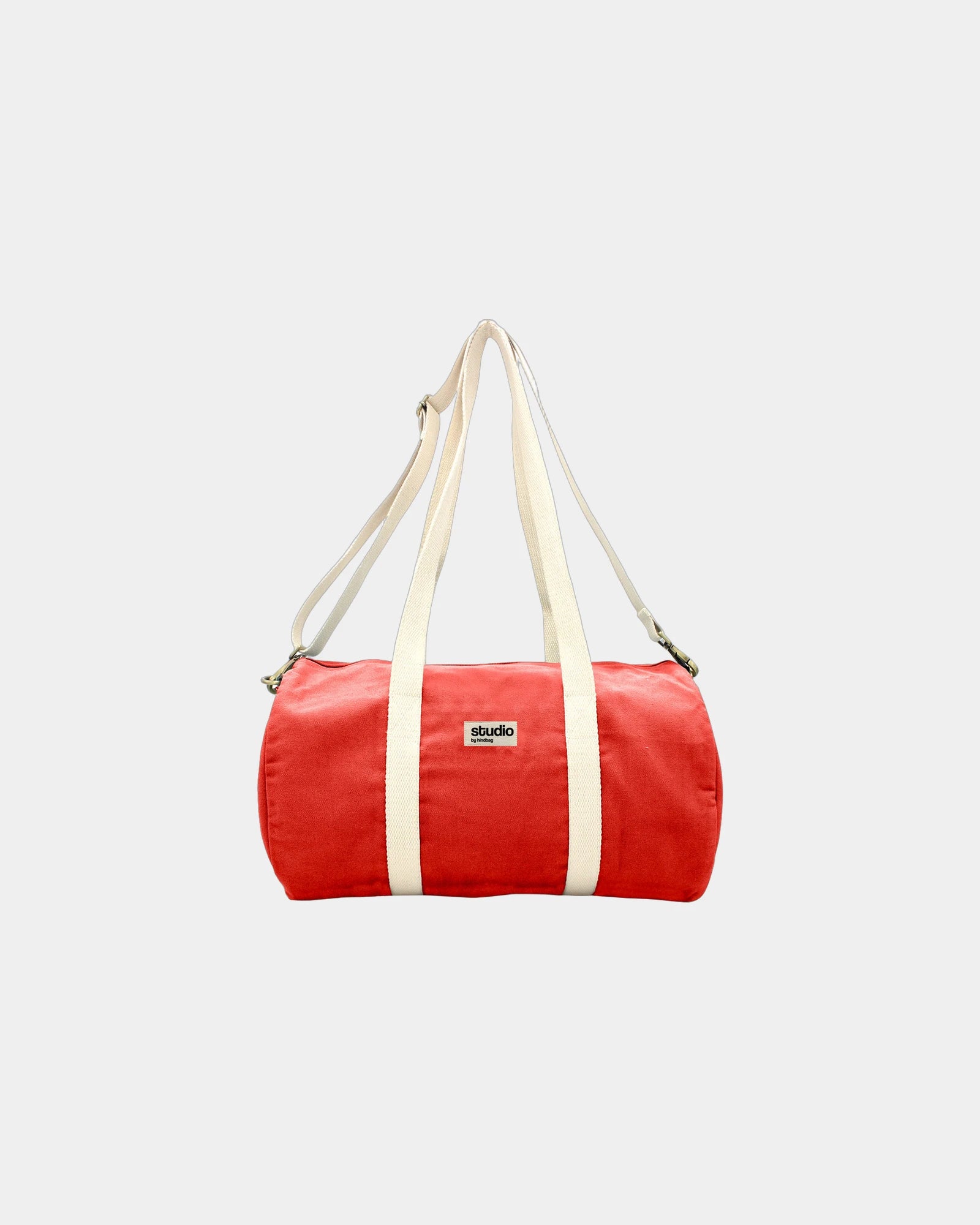 Seesack aus Bio-Baumwolle Hindbag Sam zum Personalisieren - Rot
