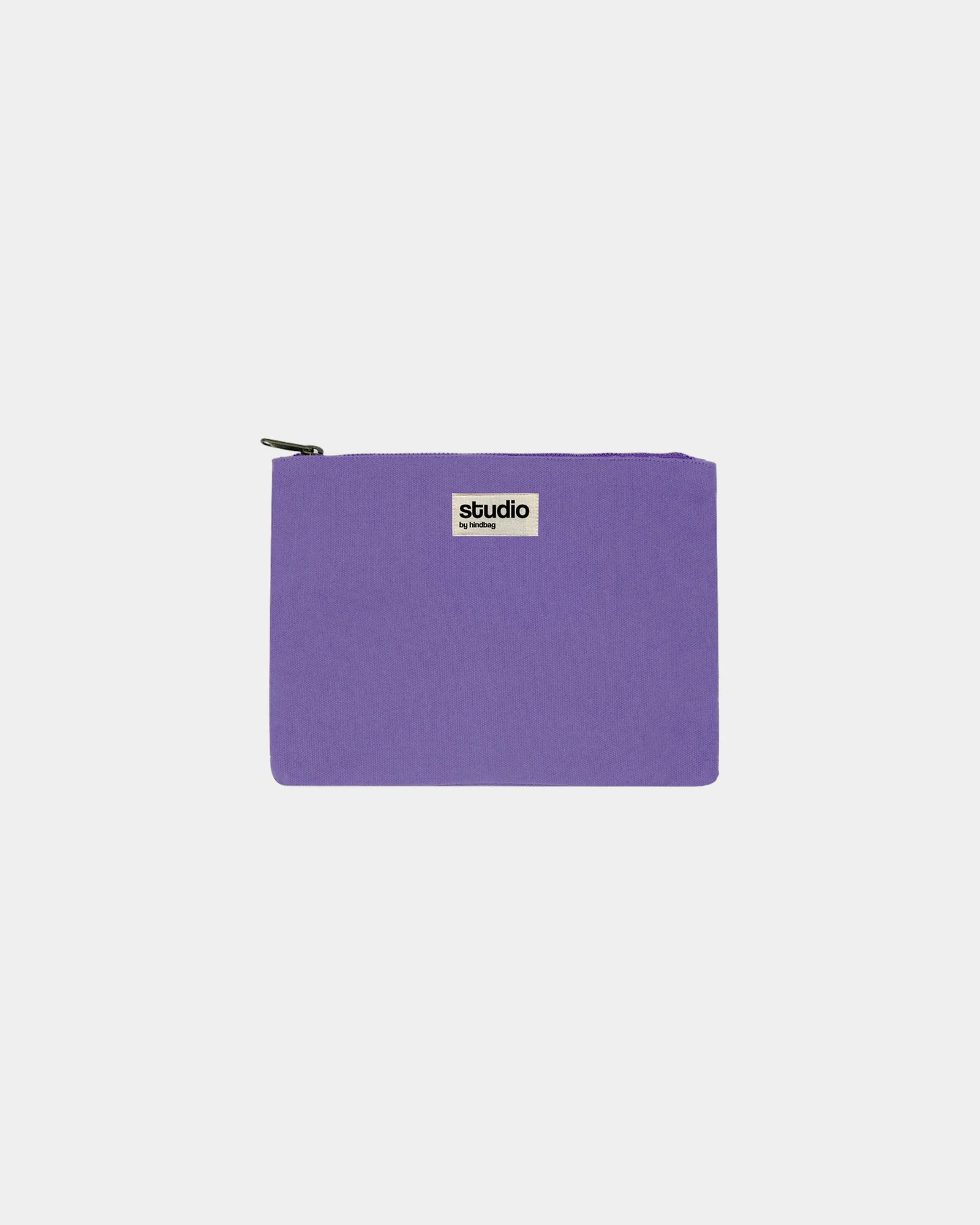 Tasche aus GOTS-Bio-Baumwolle Hindbag Colette M zum Personalisieren - Lavendel