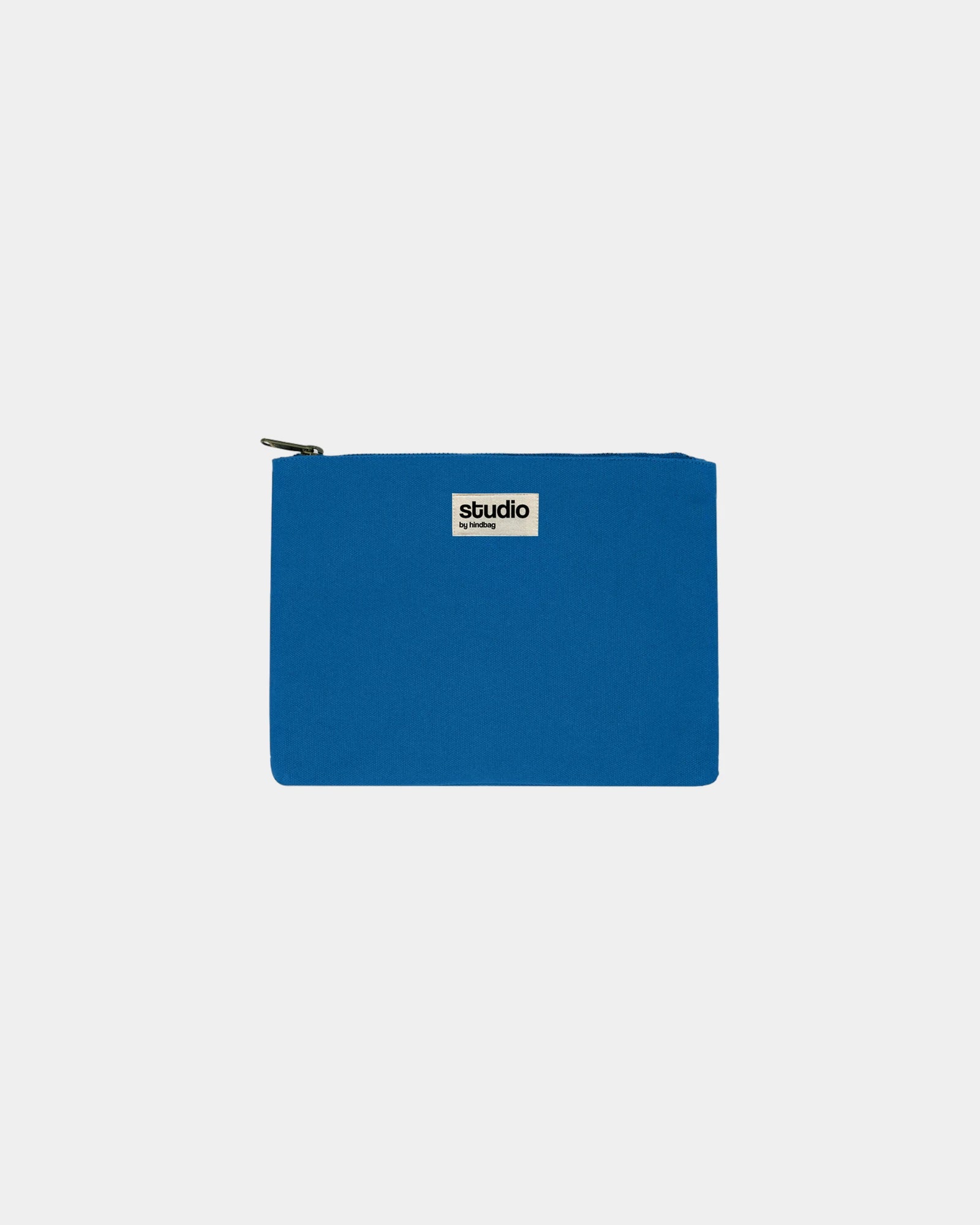 Tasche aus GOTS-Bio-Baumwolle Hindbag Colette M zum Personalisieren - Azur