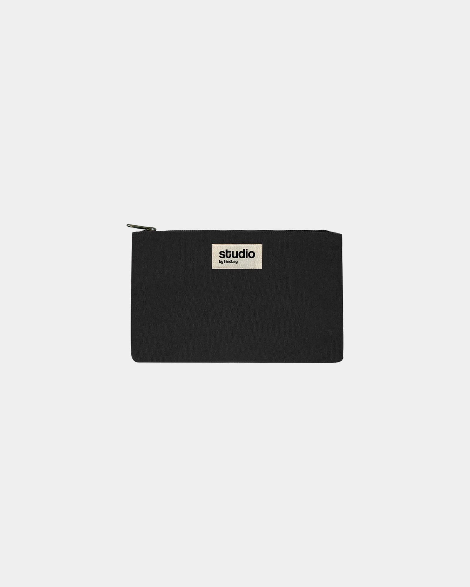 Tasche aus GOTS-Bio-Baumwolle Hindbag Colette S zum Personalisieren - Schwarz