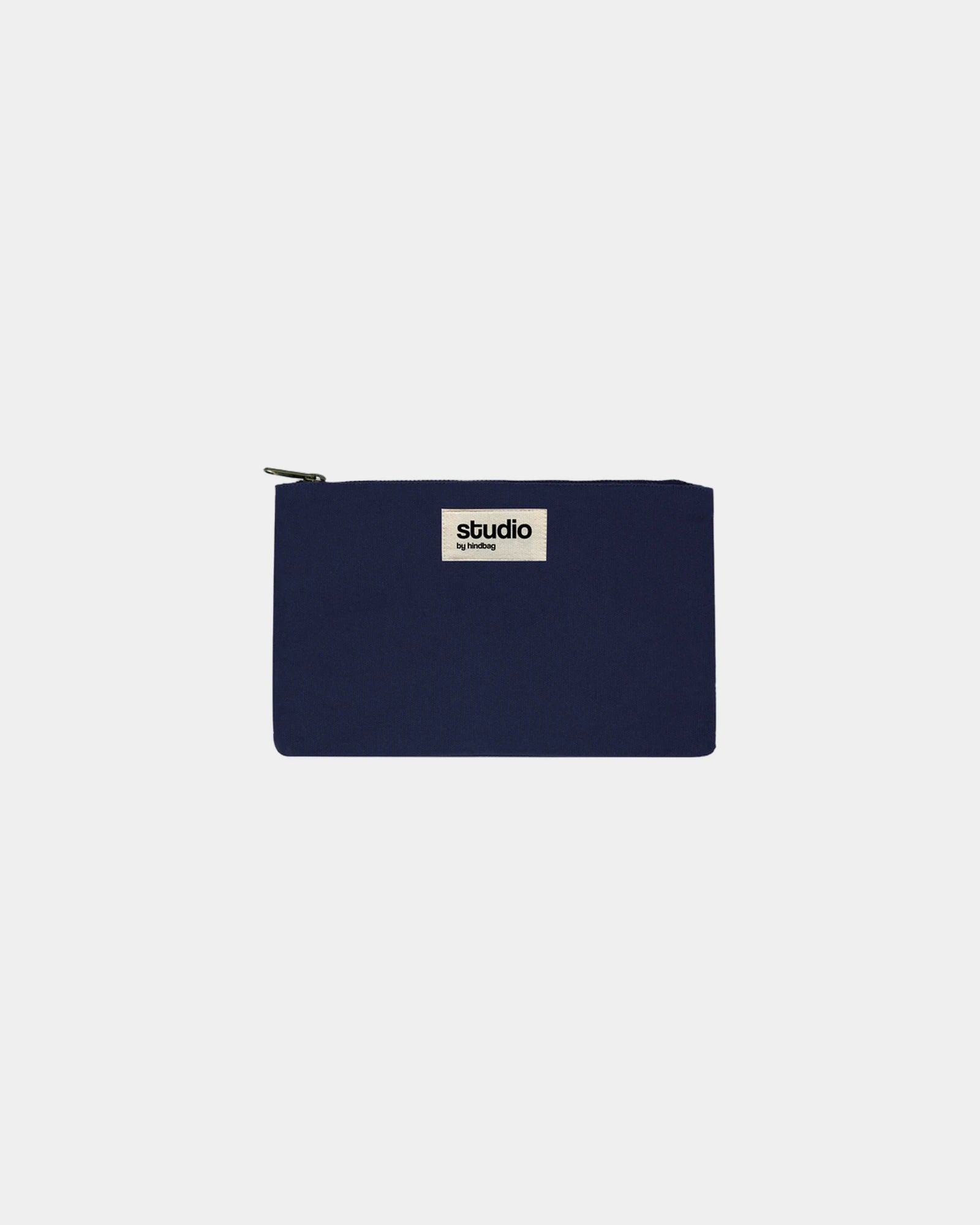 Tasche aus GOTS-Bio-Baumwolle Hindbag Colette S zum Personalisieren - Marineblau