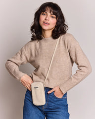 Smartphonehülle aus Bio-Baumwolle Hindbag Théo zum Personalisieren - 70