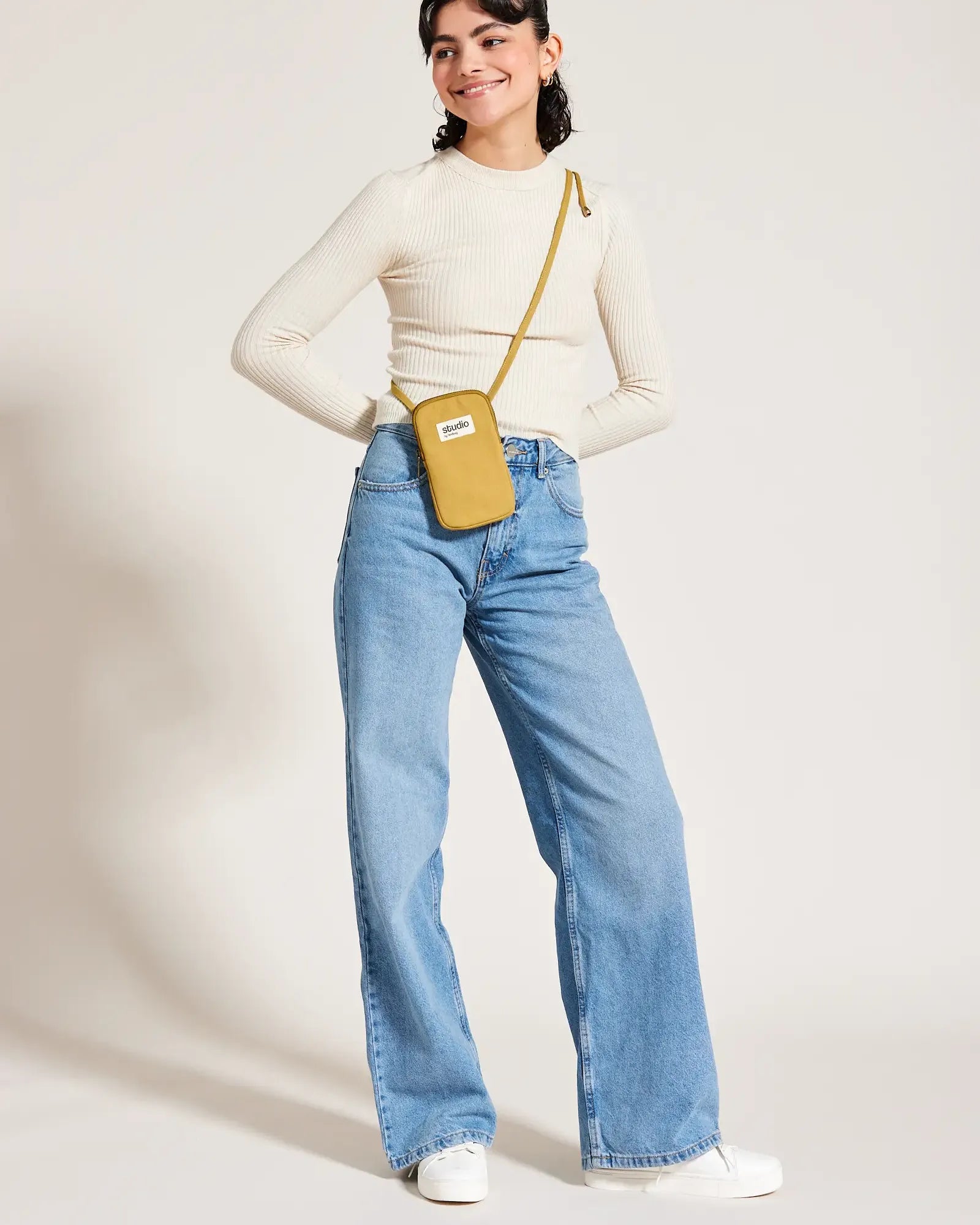 Smartphonehülle aus Bio-Baumwolle Hindbag Théo zum Personalisieren - 65