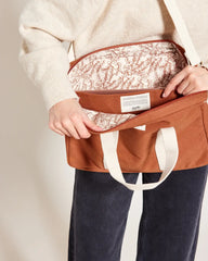 Laptoptasche aus Bio-Baumwolle Hindbag Luis zum Personalisieren - 15