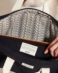 Laptoptasche aus Bio-Baumwolle Hindbag Luis zum Personalisieren - 3