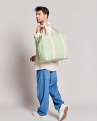 Reisetasche aus Bio-Baumwolle Hindbag Gabriel zum Personalisieren - 29
