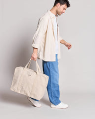 Reisetasche aus Bio-Baumwolle Hindbag Gabriel zum Personalisieren - 2