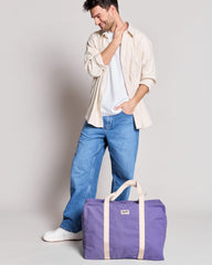 Reisetasche aus Bio-Baumwolle Hindbag Gabriel zum Personalisieren - 33