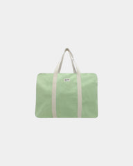 Reisetasche aus Bio-Baumwolle Hindbag Gabriel zum Personalisieren - Minze