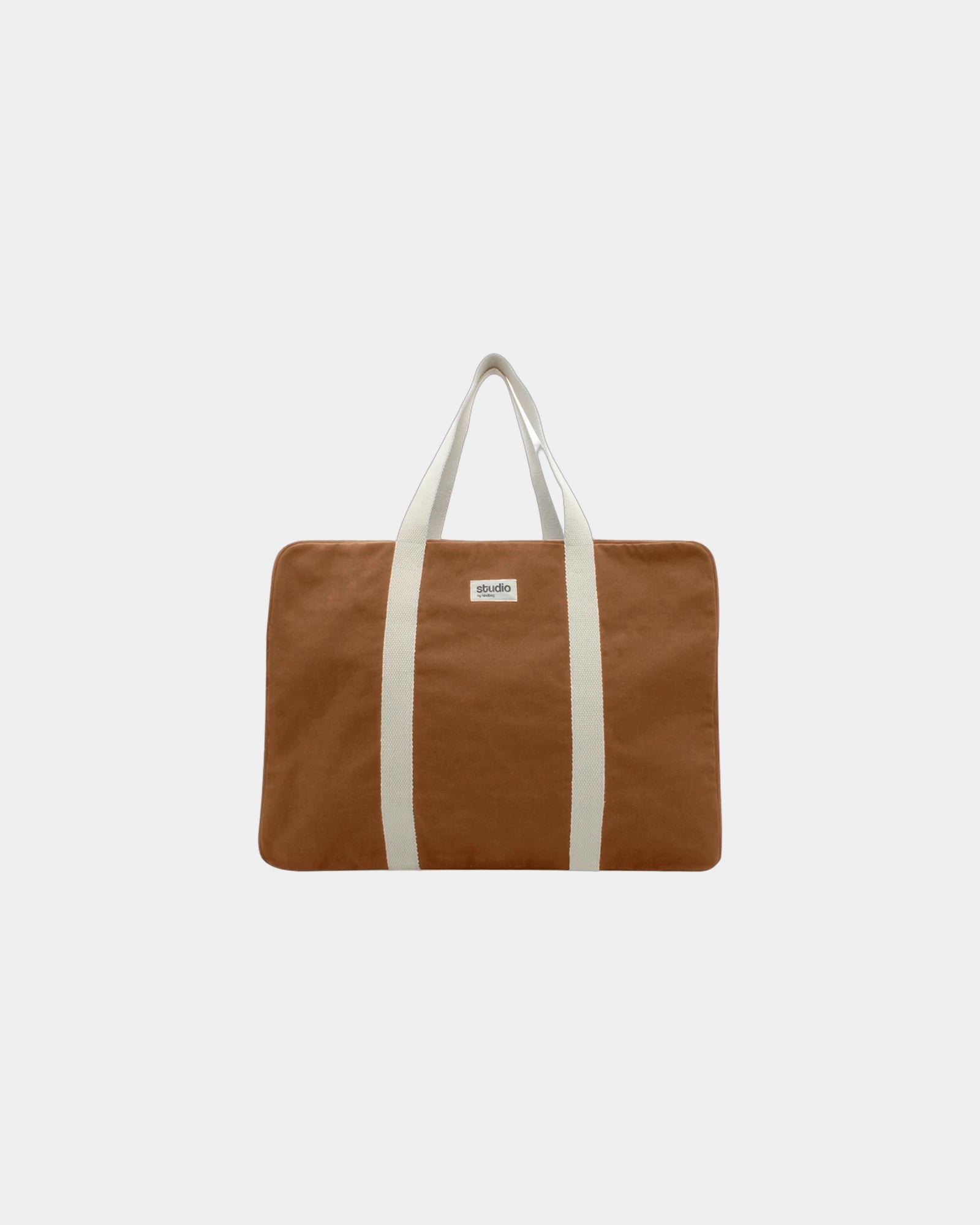 Reisetasche aus Bio-Baumwolle Hindbag Gabriel zum Personalisieren - Kupfer