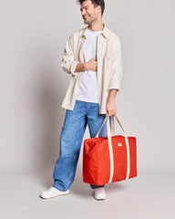 Reisetasche aus Bio-Baumwolle Hindbag Gabriel zum Personalisieren - 20