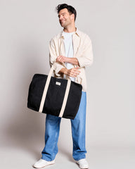 Reisetasche aus Bio-Baumwolle Hindbag Gabriel zum Personalisieren - 5