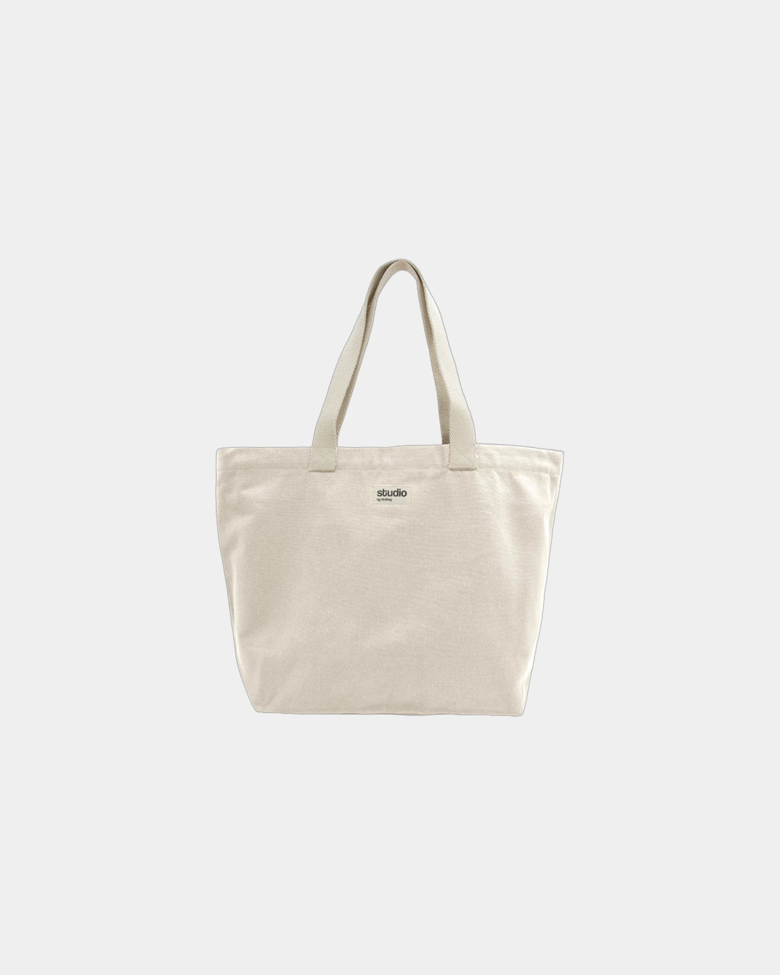Reisetasche aus Bio-Baumwolle Hindbag Hortense zum Personalisieren - Ecru