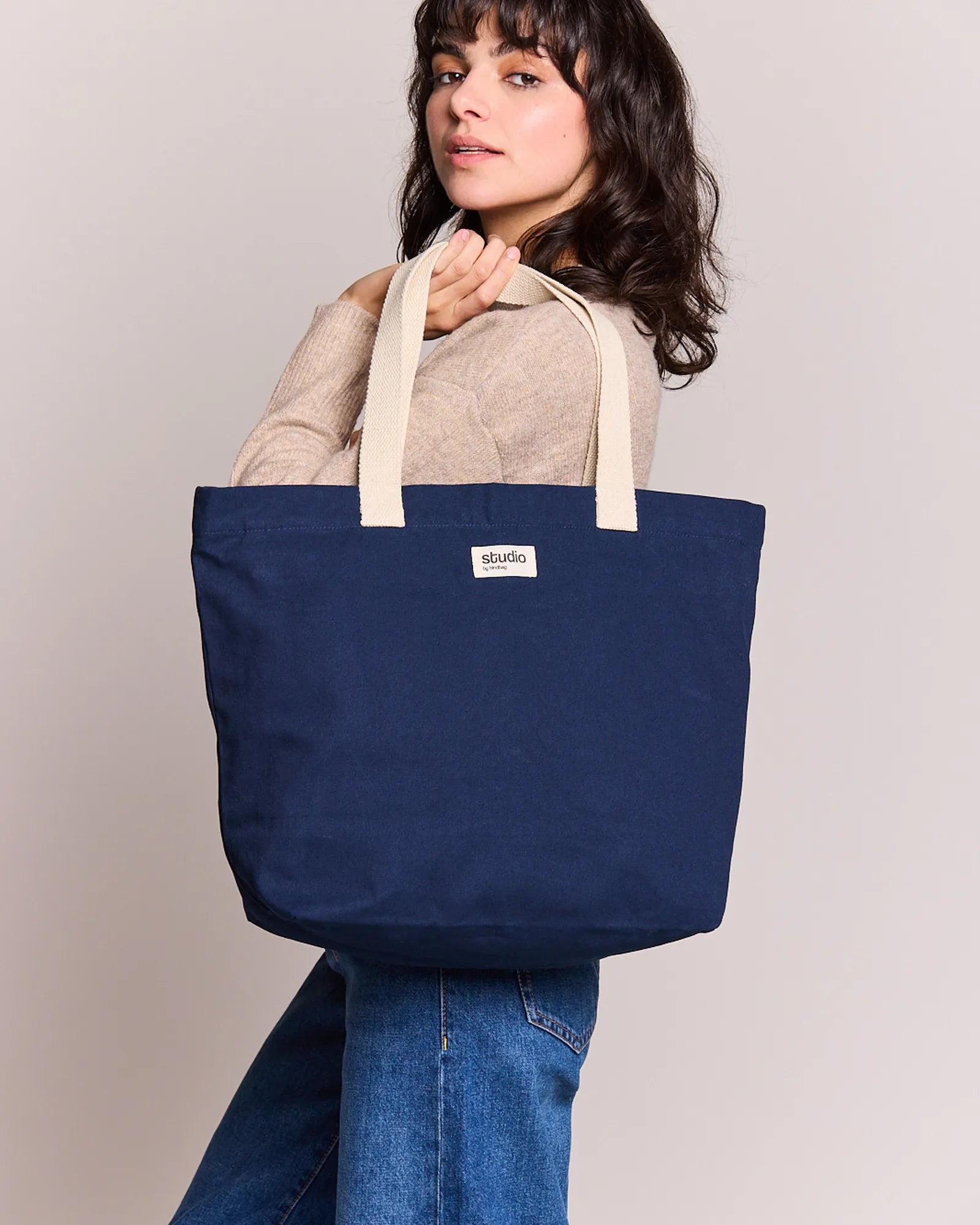 Reisetasche aus Bio-Baumwolle Hindbag Hortense zum Personalisieren - 6