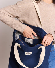 Reisetasche aus Bio-Baumwolle Hindbag Hortense zum Personalisieren - 5