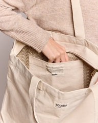 Reisetasche aus Bio-Baumwolle Hindbag Hortense zum Personalisieren - 1