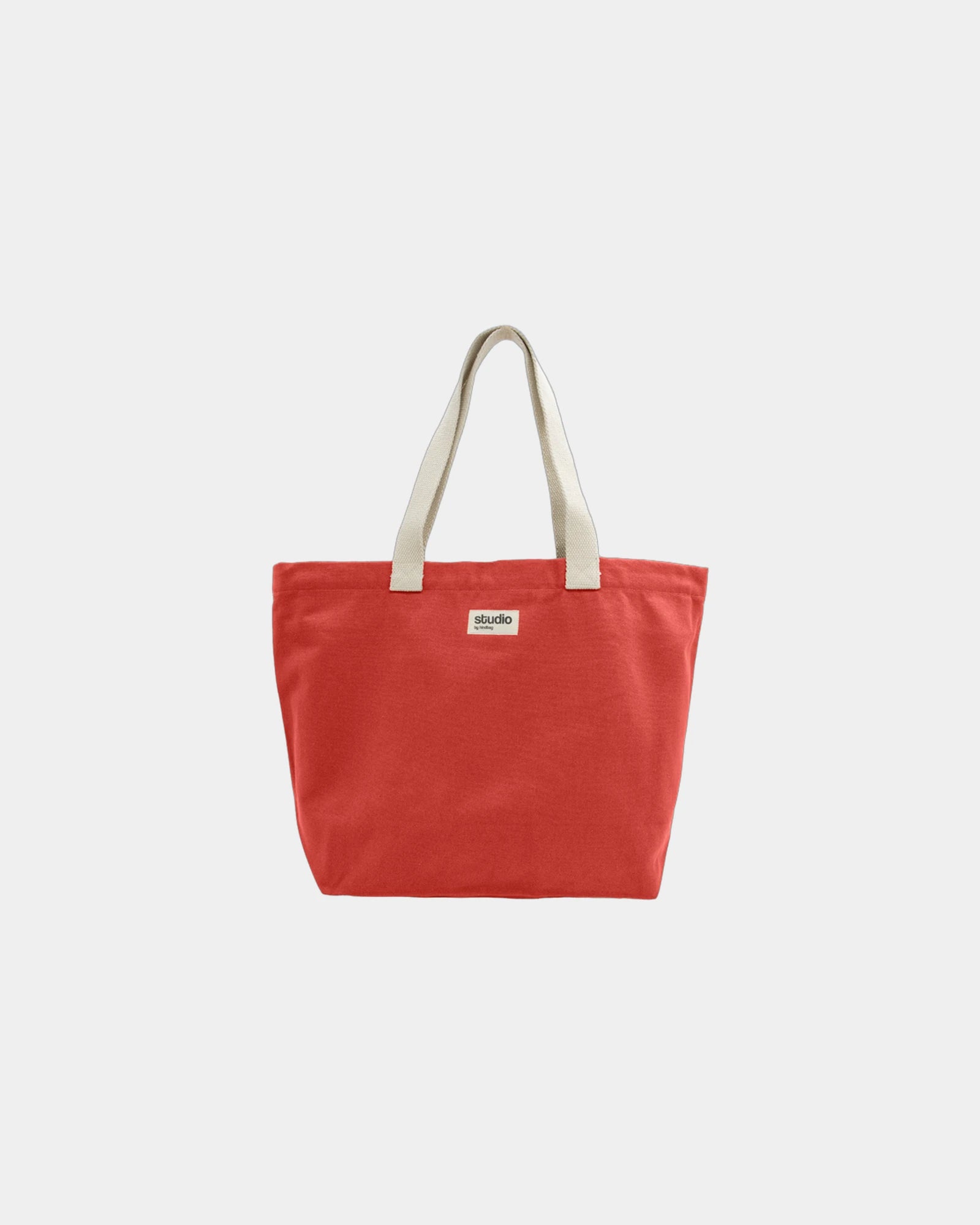 Reisetasche aus Bio-Baumwolle Hindbag Hortense zum Personalisieren - Rot