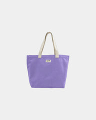 Reisetasche aus Bio-Baumwolle Hindbag Hortense zum Personalisieren - Lavendel