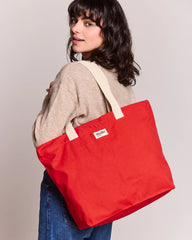 Reisetasche aus Bio-Baumwolle Hindbag Hortense zum Personalisieren - 14