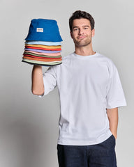 Fischerhut Robin aus GOTS-Bio-Baumwolle Hindbag zum Personalisieren - 45