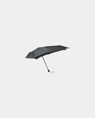 Parapluie pliable Senz Mini zum Personalisieren - Reines Schwarz Reflexion