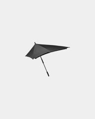Regenschirm Senz XXL für zwei Personen zum Personalisieren - Reines Schwarz Reflexion
