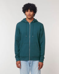 Dickes Unisex-Kapuzensweatshirt mit Reißverschluss zum Personalisieren - 5