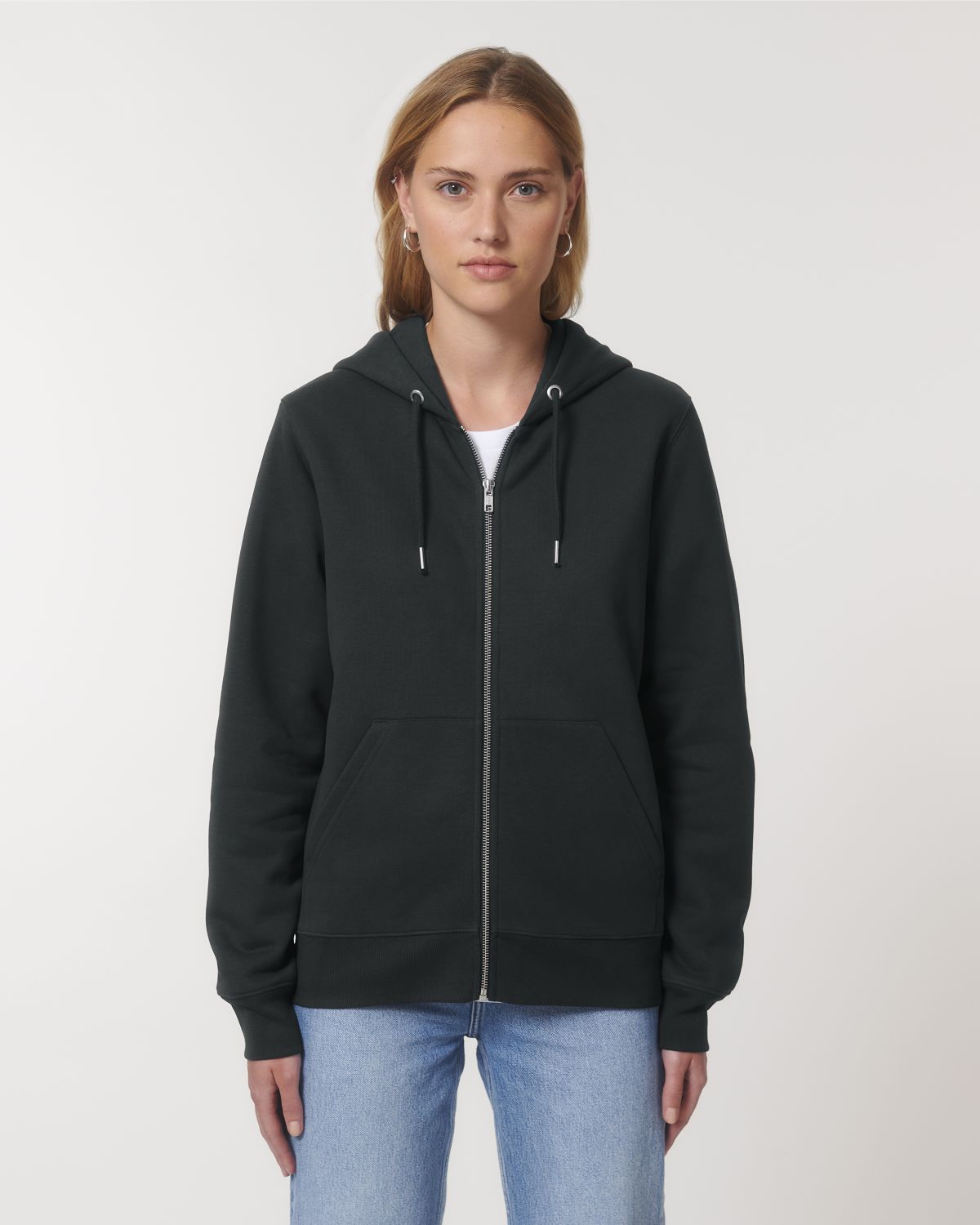 Dickes Unisex-Kapuzensweatshirt mit Reißverschluss zum Personalisieren - 6