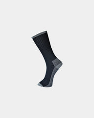 Chaussetten Pack von 3 Paaren zum Personalisieren - Schwarz-Himmelblau